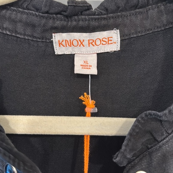 BRAND NEW with tags | Knox Rose | Black Blouse | size XL - Picture 5 of 7